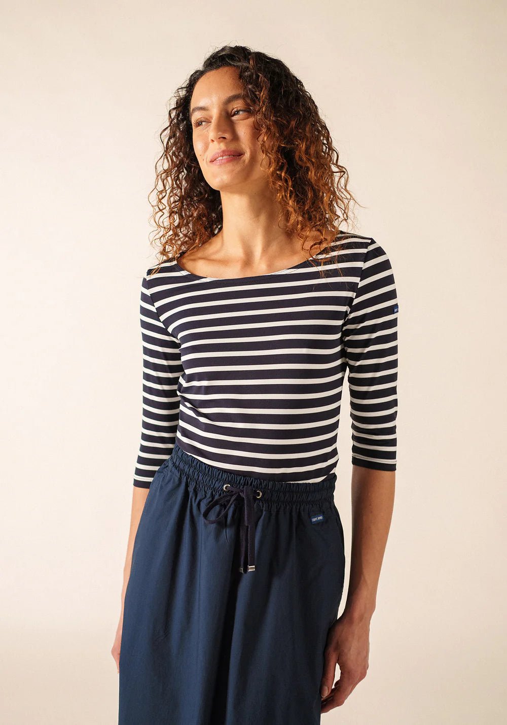 Saint James Dames | Saint James Garde - Côte | Bretonse Streep Shirt - Colorie the Hague
