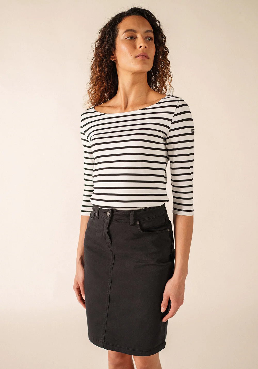 Saint James Dames | Saint James Garde-Côte | Bretonse Streep Shirt - Colorie the Hague