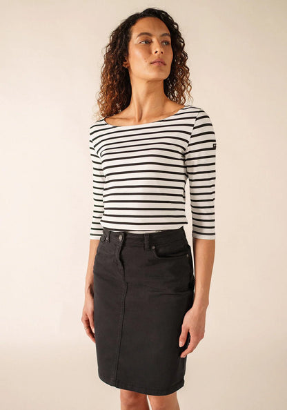 Saint James Dames | Saint James Garde-Côte | Bretonse Streep Shirt - Colorie the Hague