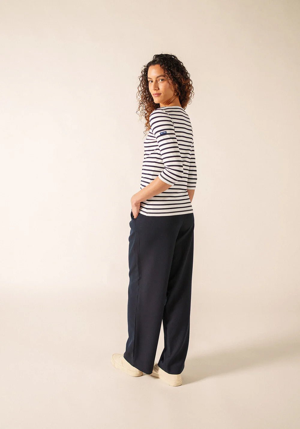 Saint James Dames | Saint James Garde - Côte | Bretonse Streep Shirt - Colorie the Hague