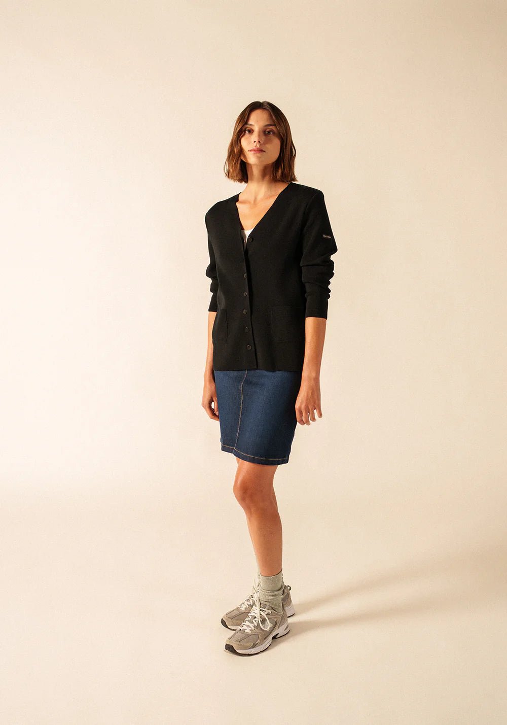 Saint James Dames | V Hals Vest | Blainville - Colorie the Hague