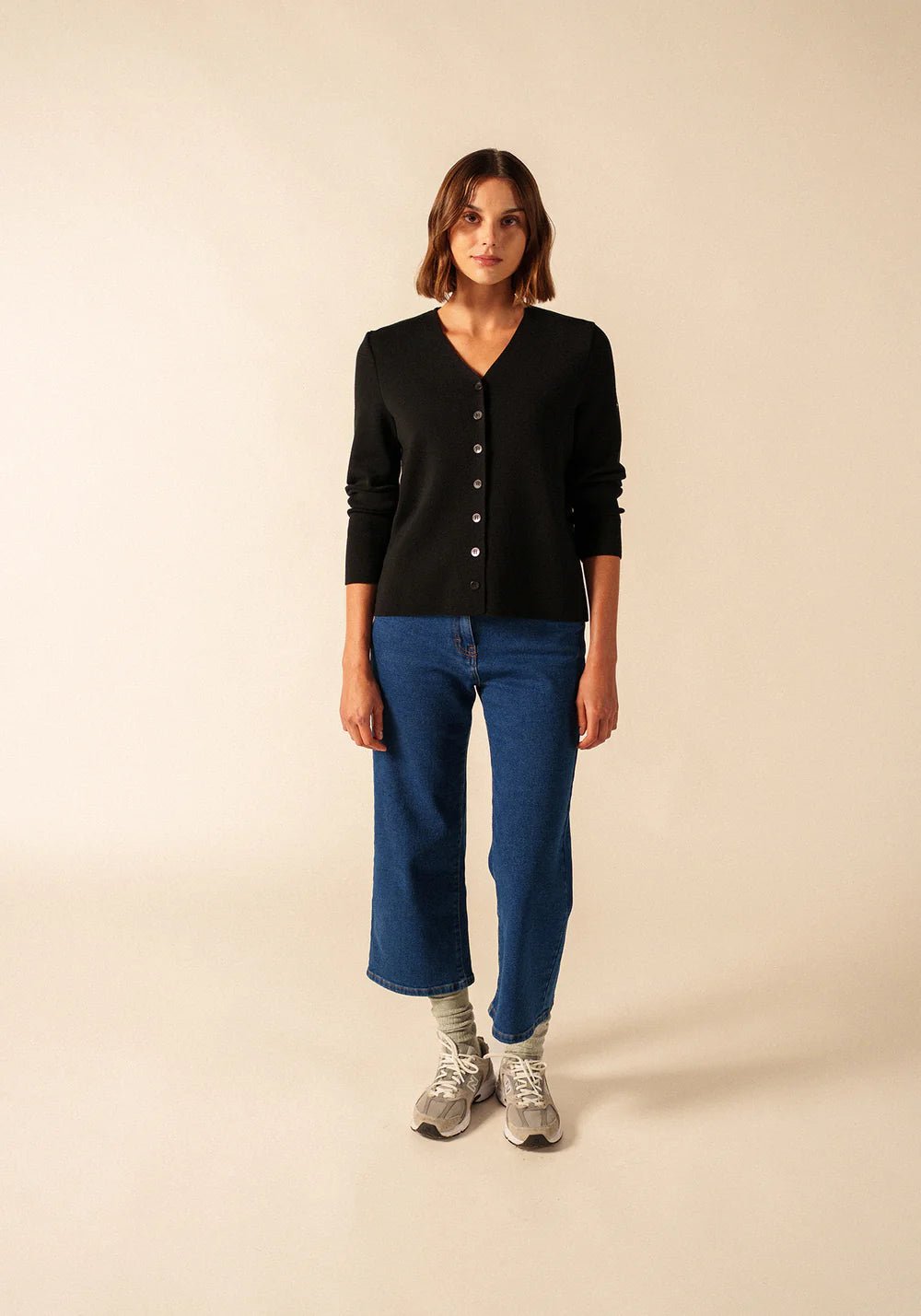 Saint James Dames | V Hals Vest | Brevands - Colorie the Hague