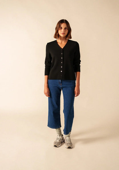 Saint James Dames | V Hals Vest | Brevands - Colorie the Hague