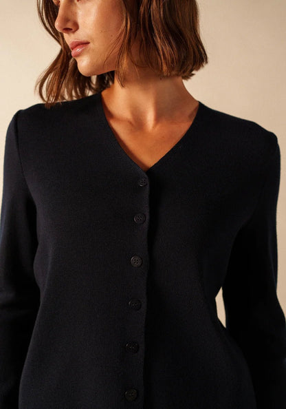 Saint James Dames | V Hals Vest | Brevands - Colorie the Hague