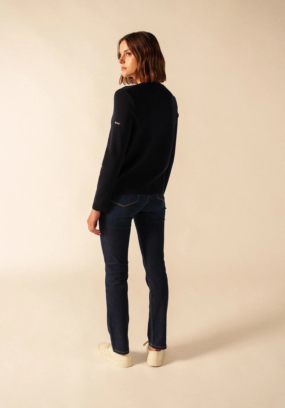 Saint James Dames | V Hals Vest | Brevands - Colorie the Hague