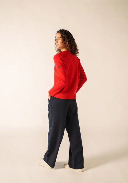 Saint James Dames | V Hals Vest | Brevands - Colorie the Hague