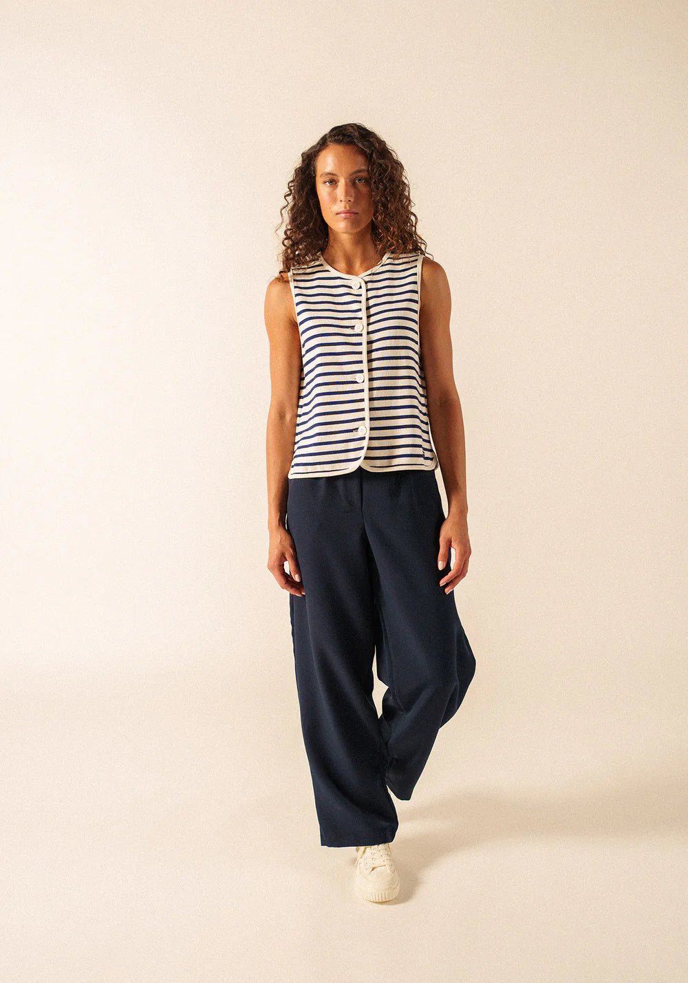 Saint James | Gouville | Ecru Marine - Colorie the Hague