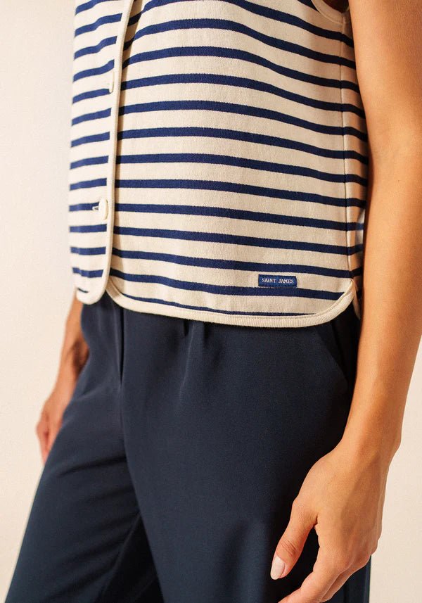 Saint James | Gouville | Ecru Marine - Colorie the Hague