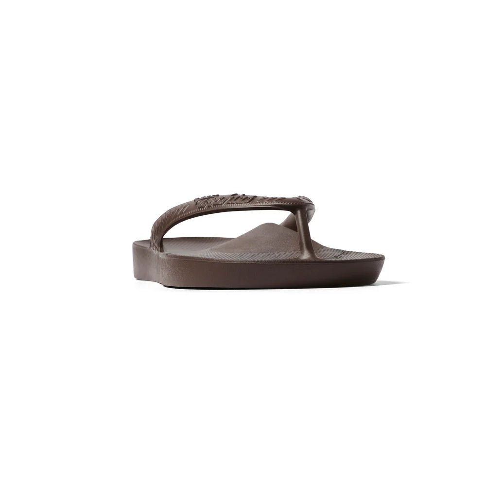 Slippers Met Voetbed | Brown - Colorie the Hague