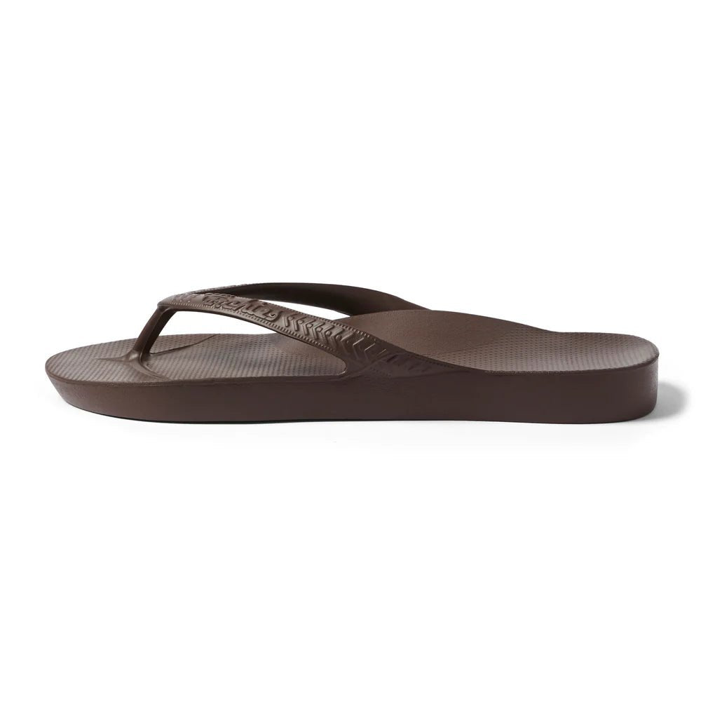 Slippers Met Voetbed | Brown - Colorie the Hague