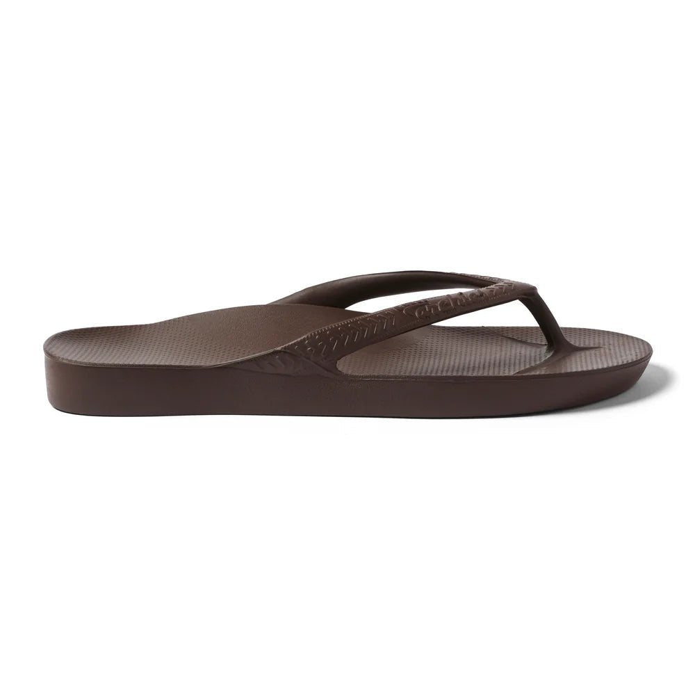 Slippers Met Voetbed | Brown - Colorie the Hague