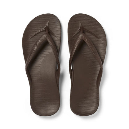 Slippers Met Voetbed | Brown - Colorie the Hague