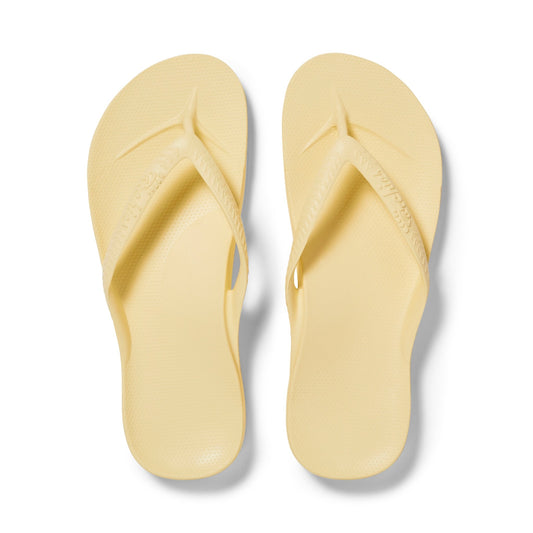 Slippers Met Voetbed | Lemon - Colorie the Hague