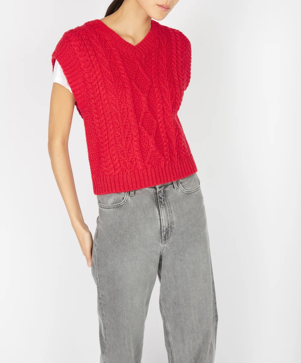 Sweetpea | Wollen Kabel Spencer - Colorie the Hague