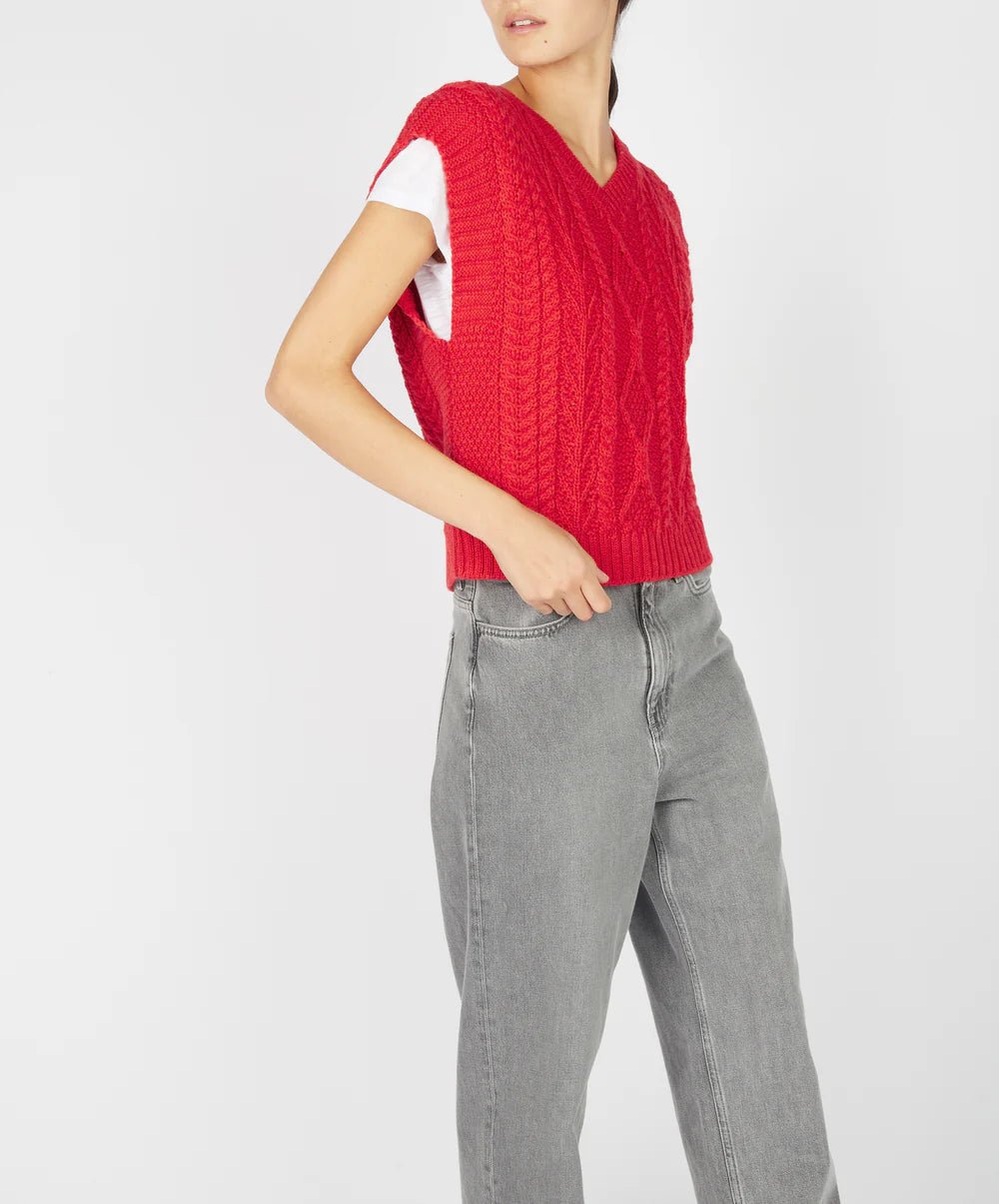 Sweetpea | Wollen Kabel Spencer - Colorie the Hague