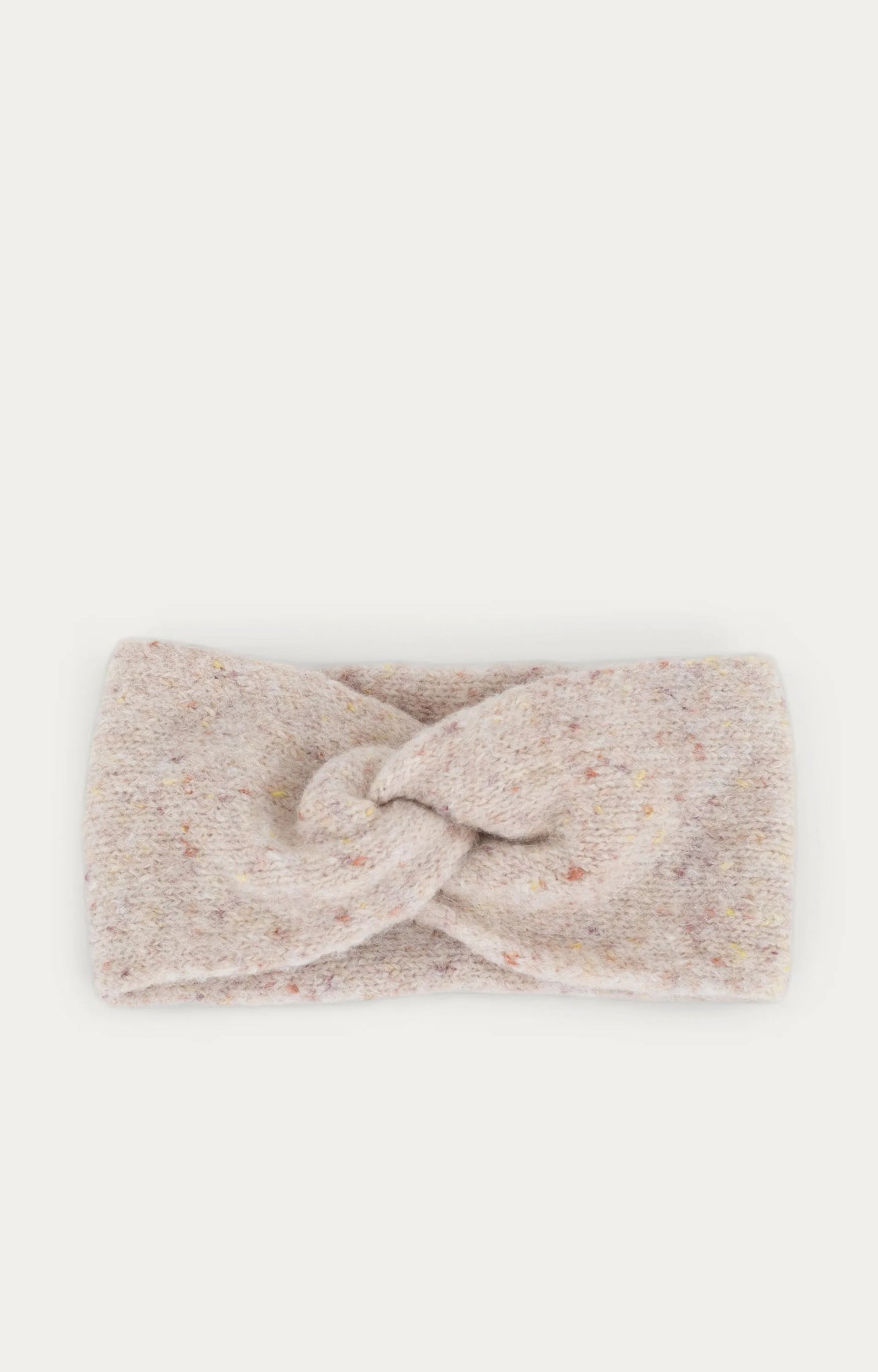 Wollen Hoofdband | Nysa | Cream Solid - Colorie the Hague