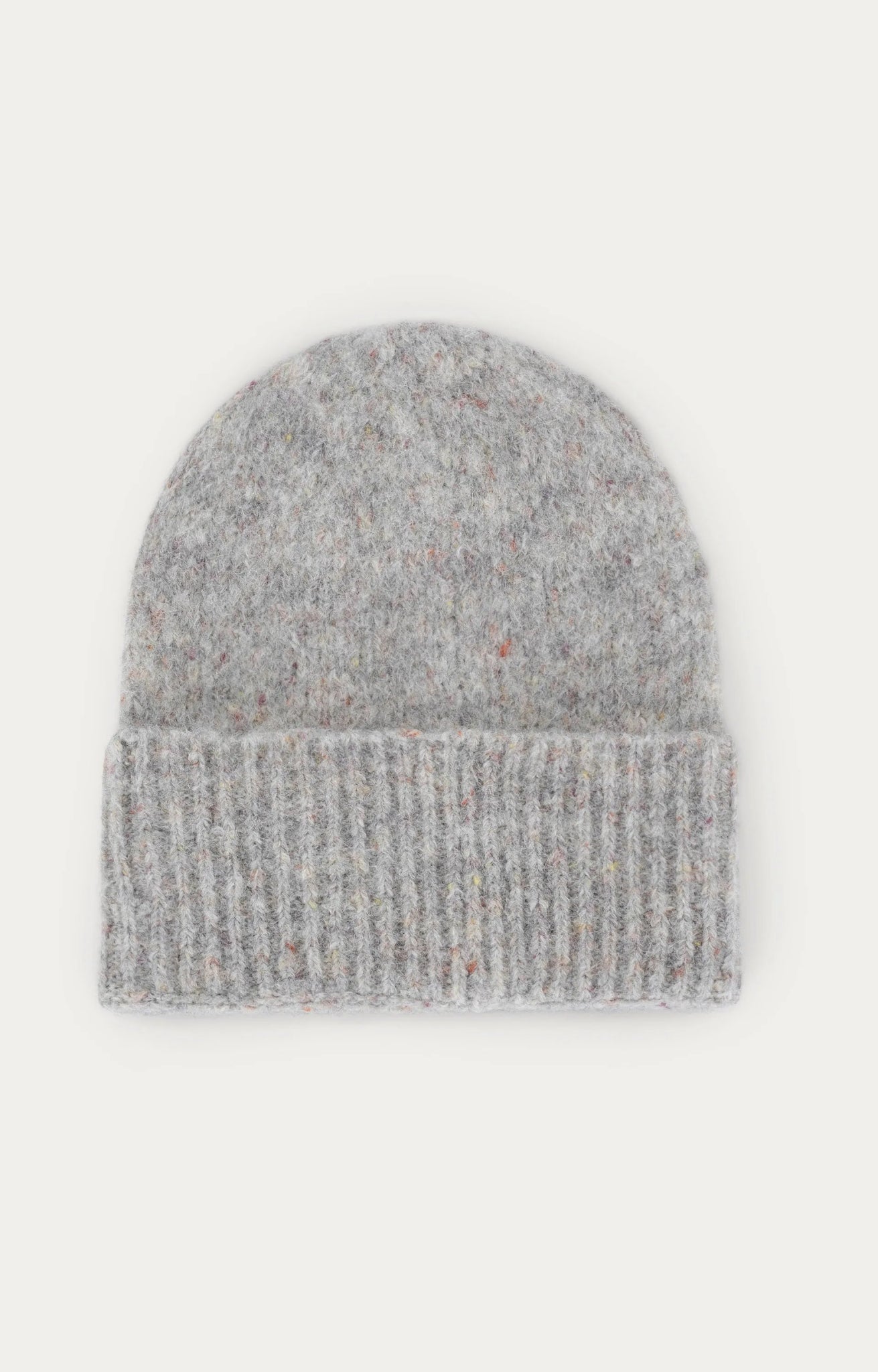 Wollen Muts | Niobe | Grey Melange Solid - Colorie the Hague