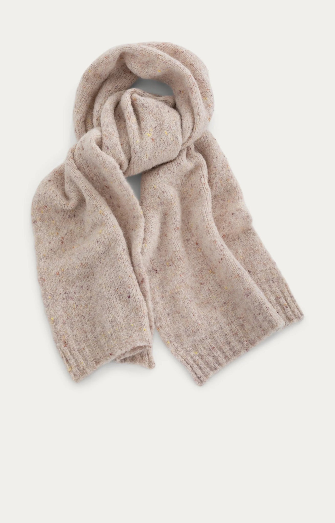 Wollen Shawl | Milo | Cream Solid - Colorie the Hague