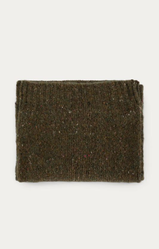 Wollen Shawl | Milo | Olive Solid - Colorie the Hague