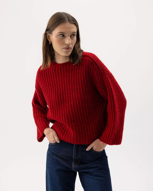 Wollen Trui | Cajsa | Ruby - Colorie the Hague