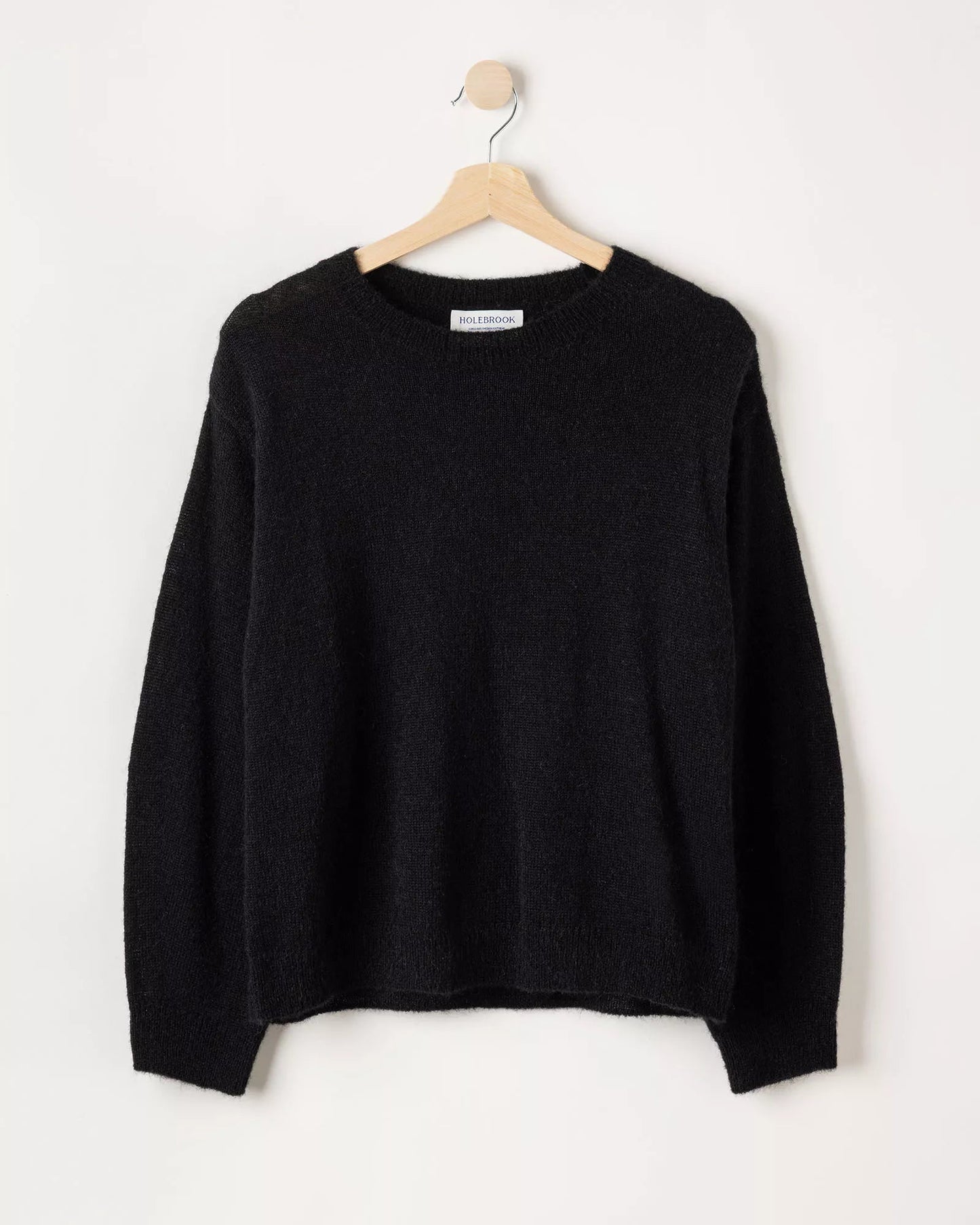 Wollen Trui | Elizabeth Crew | Black - Colorie the Hague