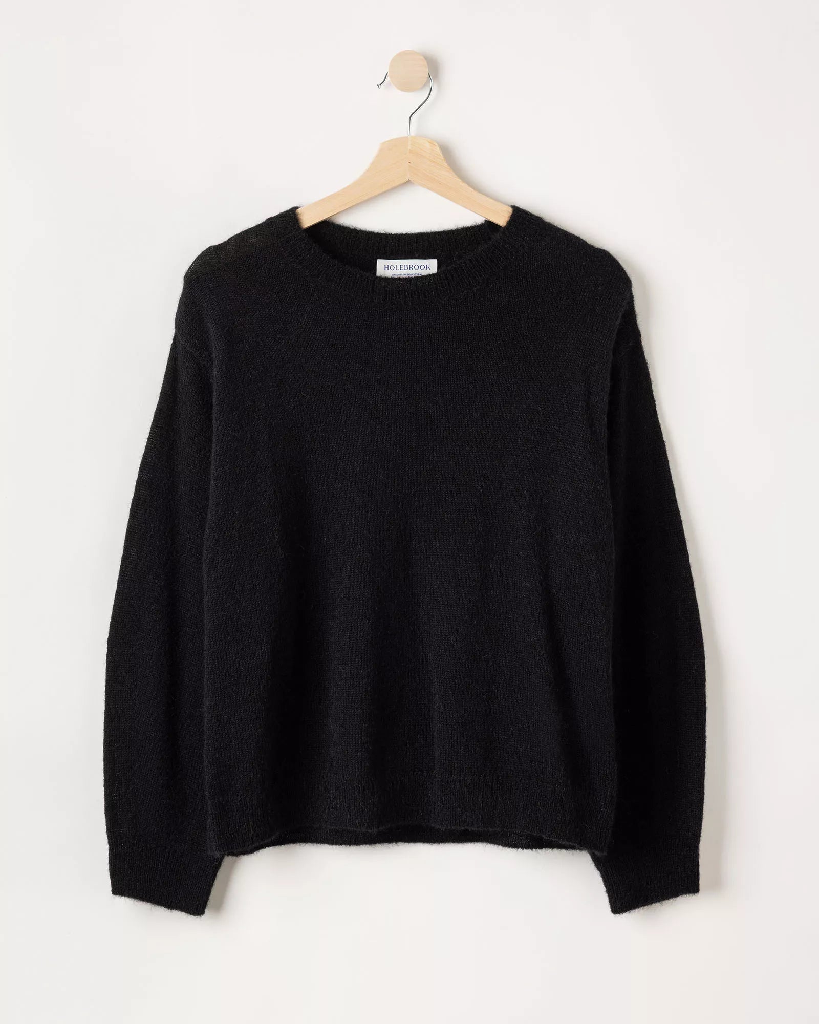 Wollen Trui | Elizabeth Crew | Black - Colorie the Hague