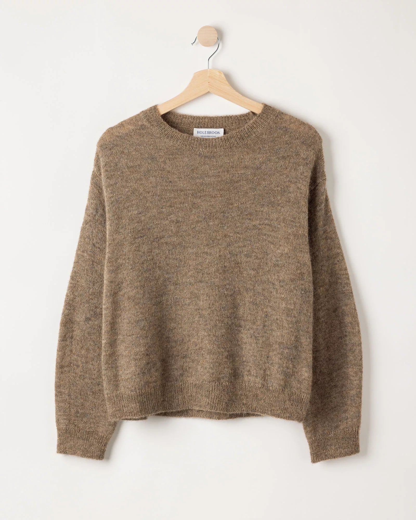 Wollen Trui | Elizabeth Crew | Walnut - Colorie the Hague