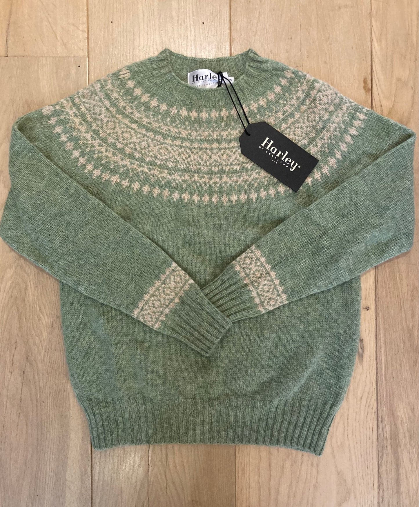 Wollen Trui Fairisle | Lamswol | Jades - Colorie the Hague