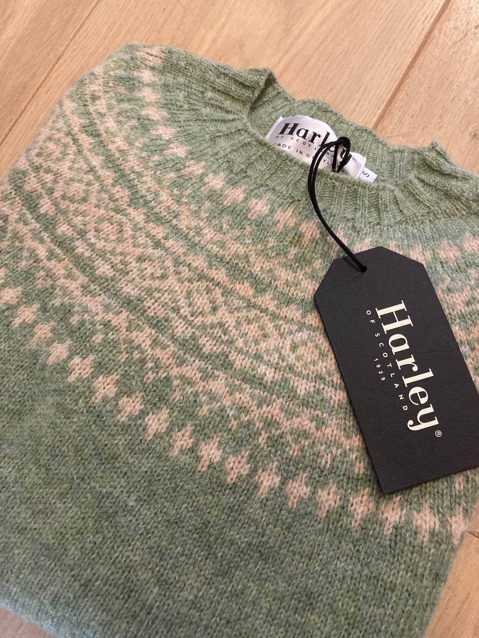 Wollen Trui Fairisle | Lamswol | Jades - Colorie the Hague