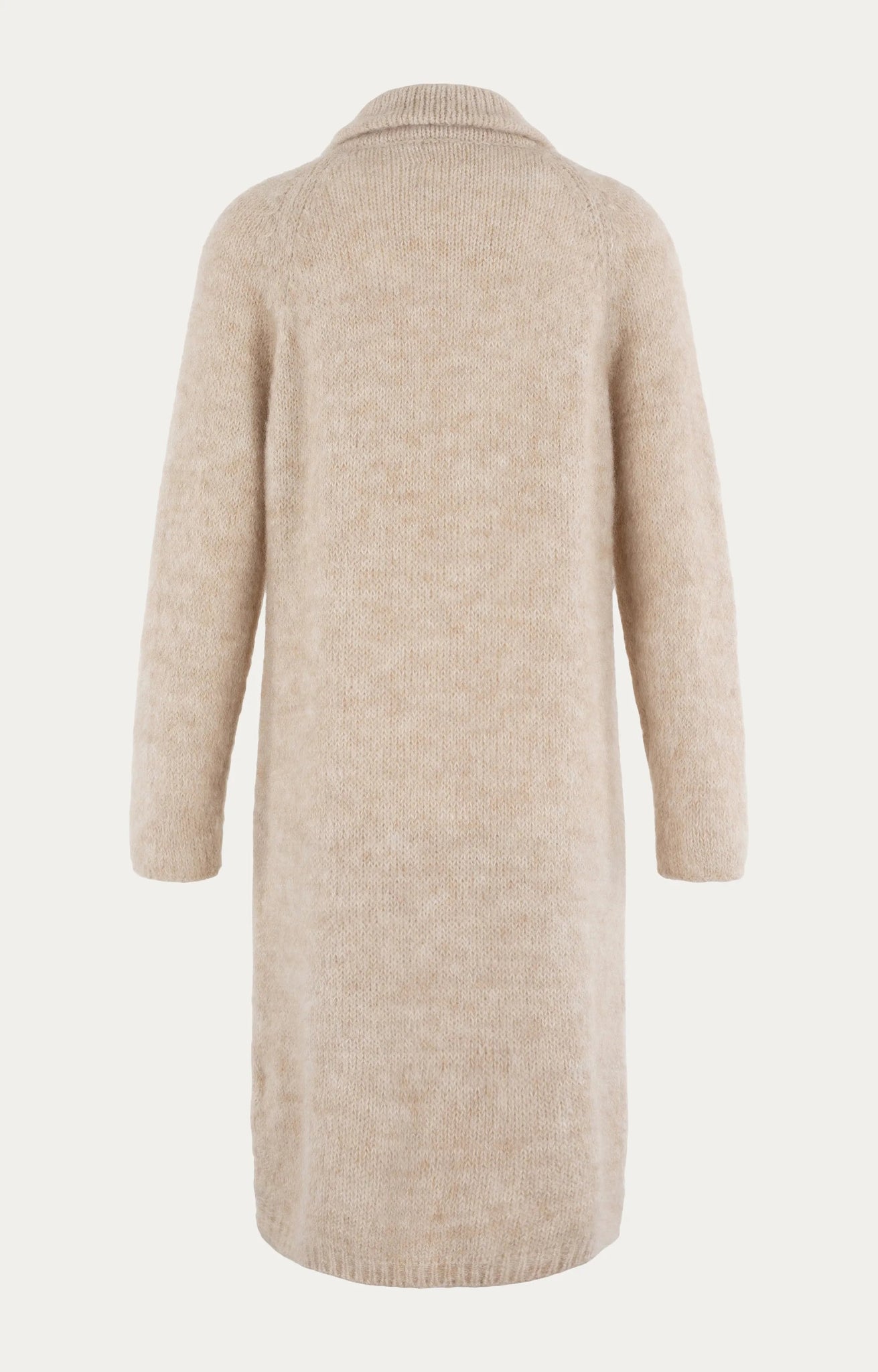 Wollen vest | Mabel | Sand Solid - Colorie the Hague