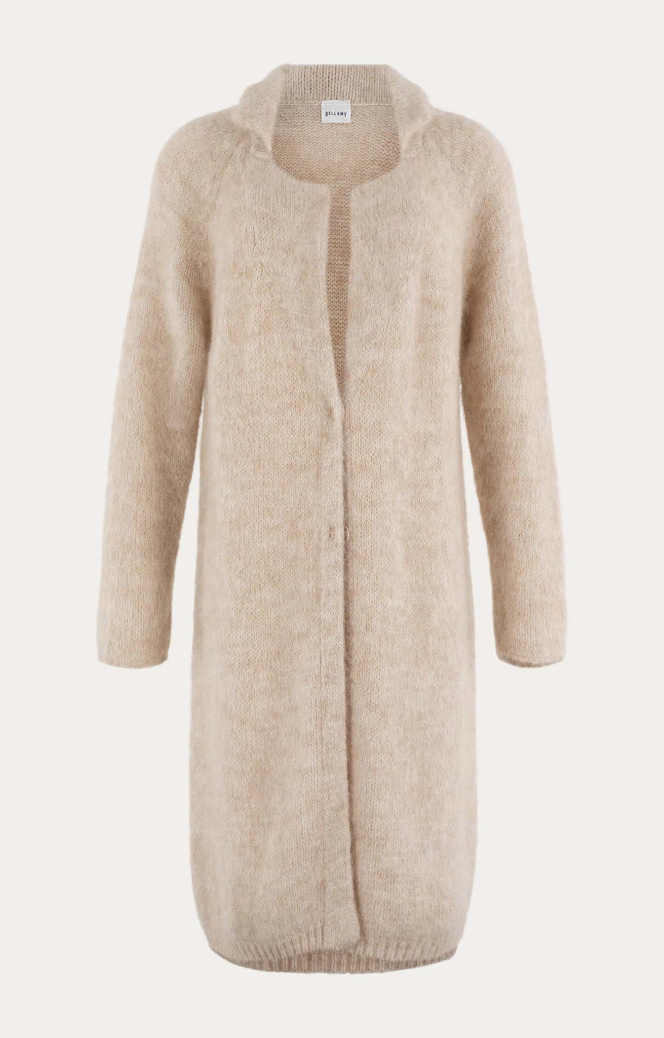 Wollen vest | Mabel | Sand Solid - Colorie the Hague