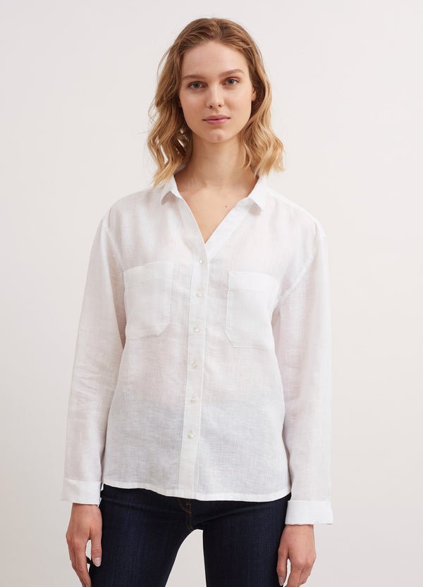 Charlene Blouse Linnen - Colorie