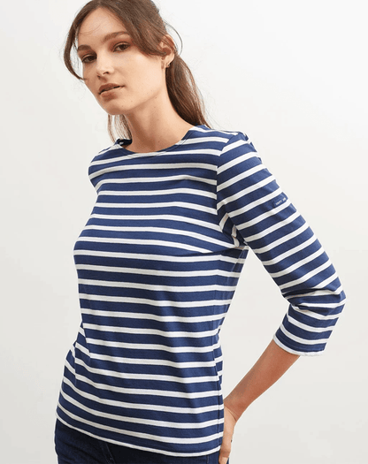 Saint James Galathee | Bretonse streep shirt met 3/4 mouw