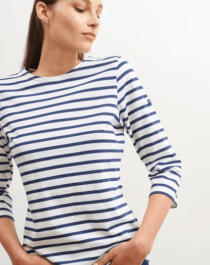 Saint James Galathee | Bretonse streep shirt met 3/4 mouw