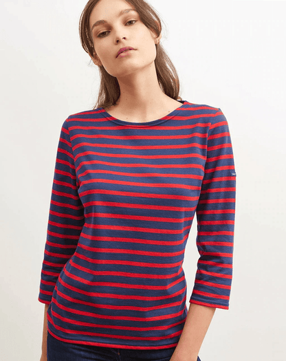 Saint James Galathee | Bretonse streep shirt met 3/4 mouw