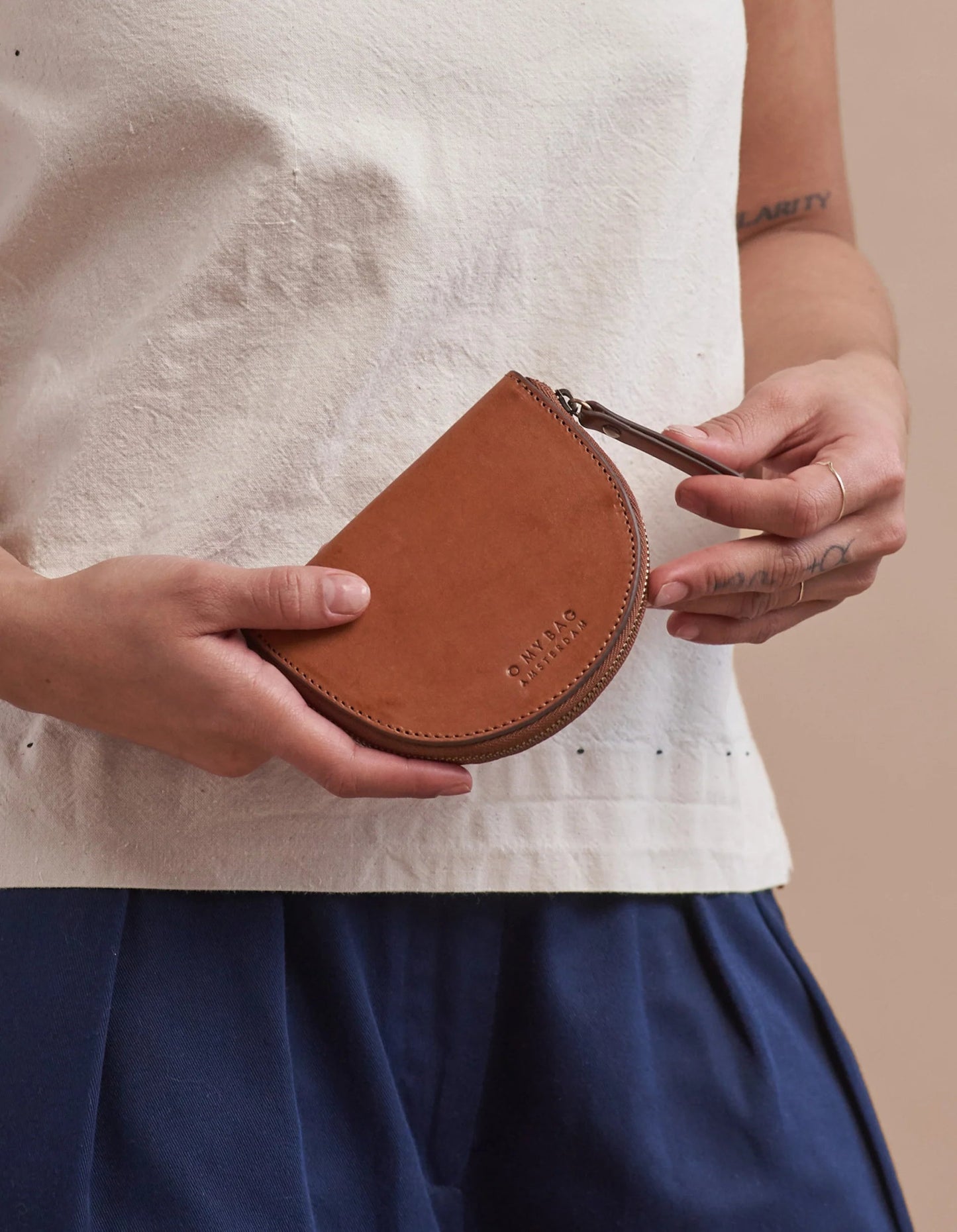 Laura Coin Purse Cognac