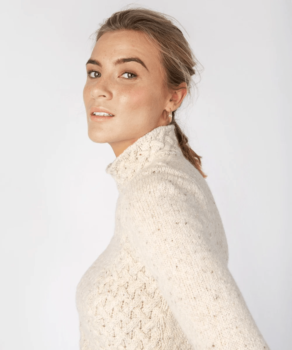 Trellis Sweater | Ierse Wollen Trui